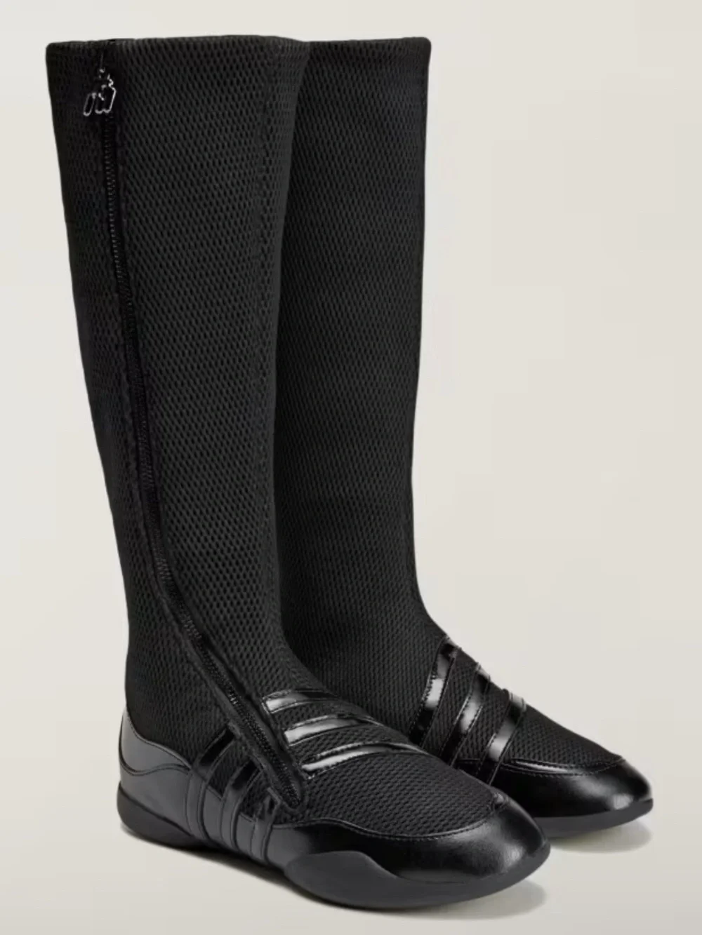 Miaou x Adidas limited edition sneaker boots high top zip side gabriette